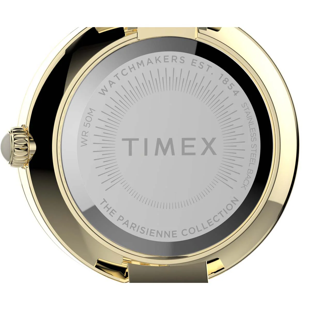 Timex Global Women's Gold-Tone Dial Case Stainless-Steel Function Watch -TW2T78900 - Image 10