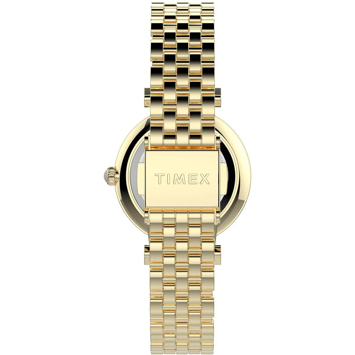 Timex Global Women's Gold-Tone Dial Case Stainless-Steel Function Watch -TW2T78900 - Image 3