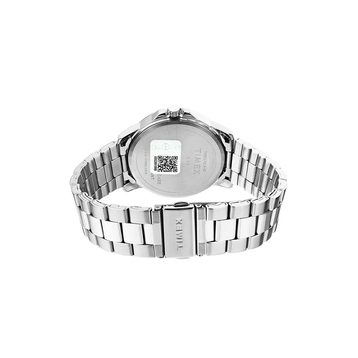 Timex Fashion Men's Blue Dial Round Case Day Date Function Watch -TWEG17214 - Image 5