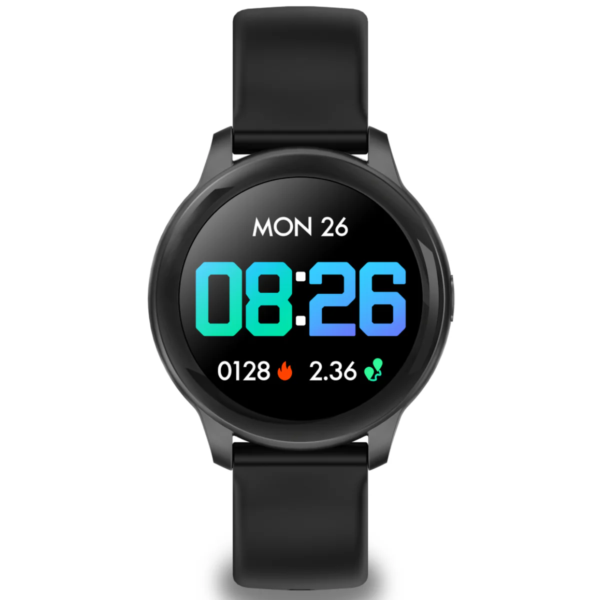 Timex Unisex Smart Fit 2.0 Dial Round Case Bluetooth Calling, Full Touch, Activity Tracking, HRM, SPO2, Blood Pressure, Multiple Watch Faces, 7 Sports Mode Smart Watch -TWTXW200T