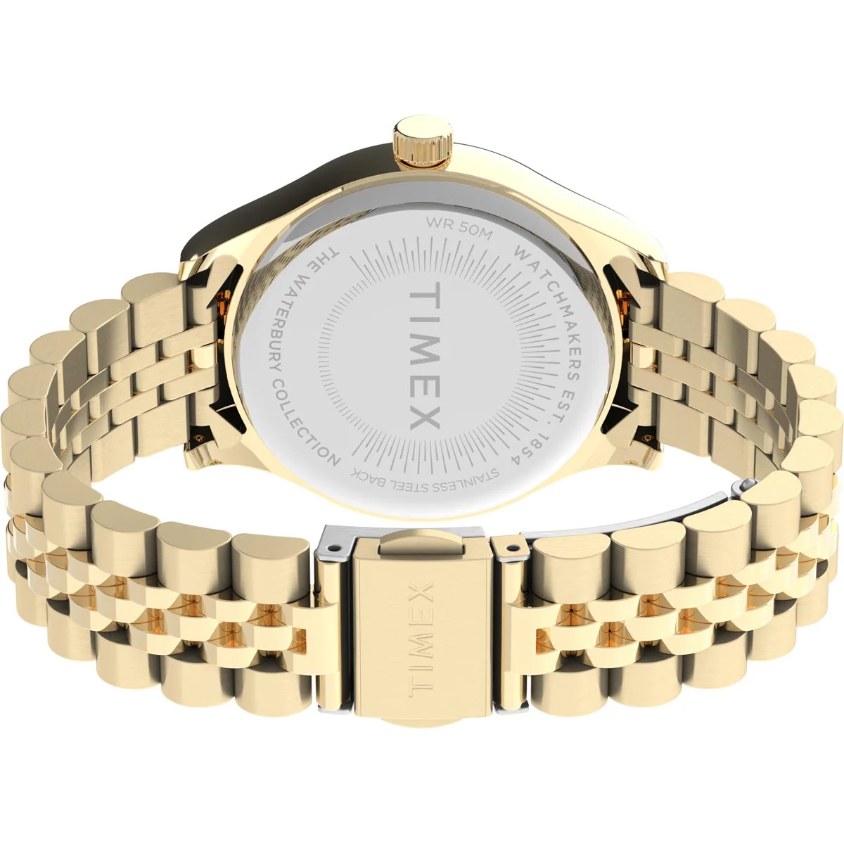 Timex Global Women's Gold-Tone Dial Case Stainless-Steel Function Watch -TW2U23200 - Image 4
