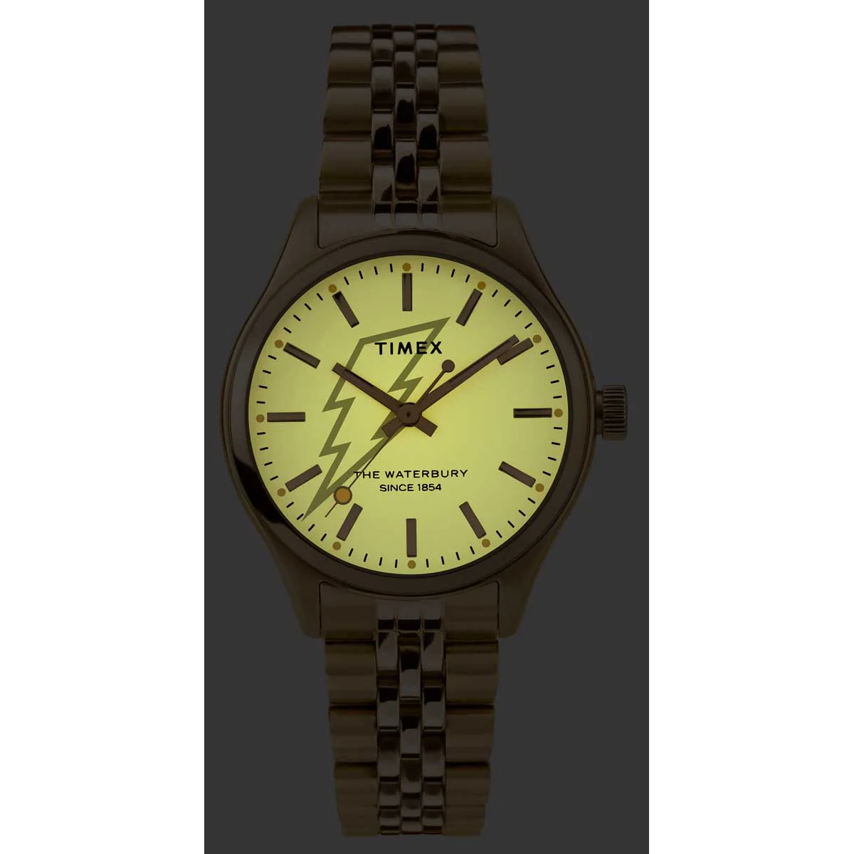 Timex Global Women's Gold-Tone Dial Case Stainless-Steel Function Watch -TW2U23200 - Image 6