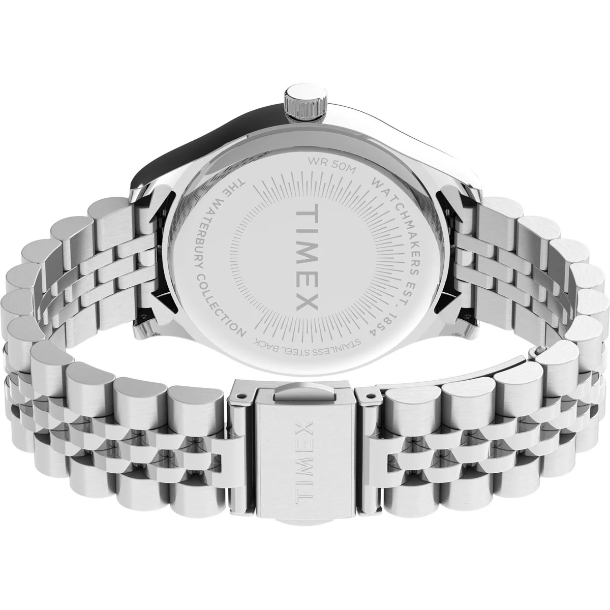 Timex Heritage Collection Women's Quartz Analog Stainless Steel Dial Round Case Stainless-Steel Function Watch -TW2U23400UJ - Image 4