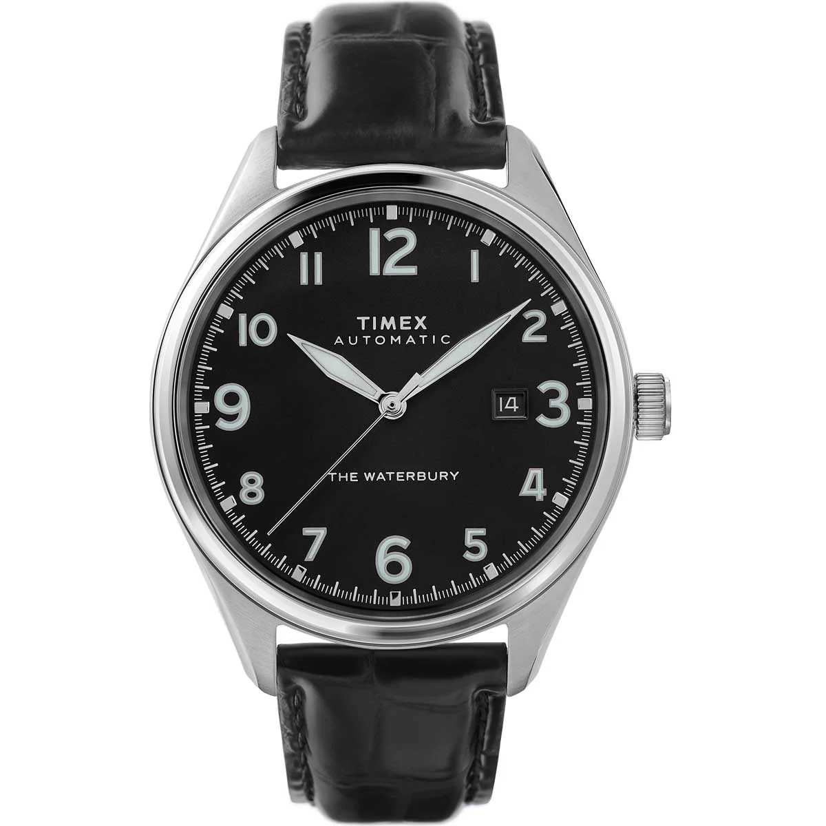 Timex Heritage Collection Men's Mechanical Automatic Wind Stainless Steel Dial Round Case Automatic Function Watch -TW2T69600